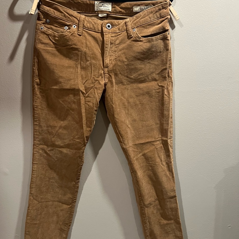 Lucky Brand Tan Corduroy Pants
